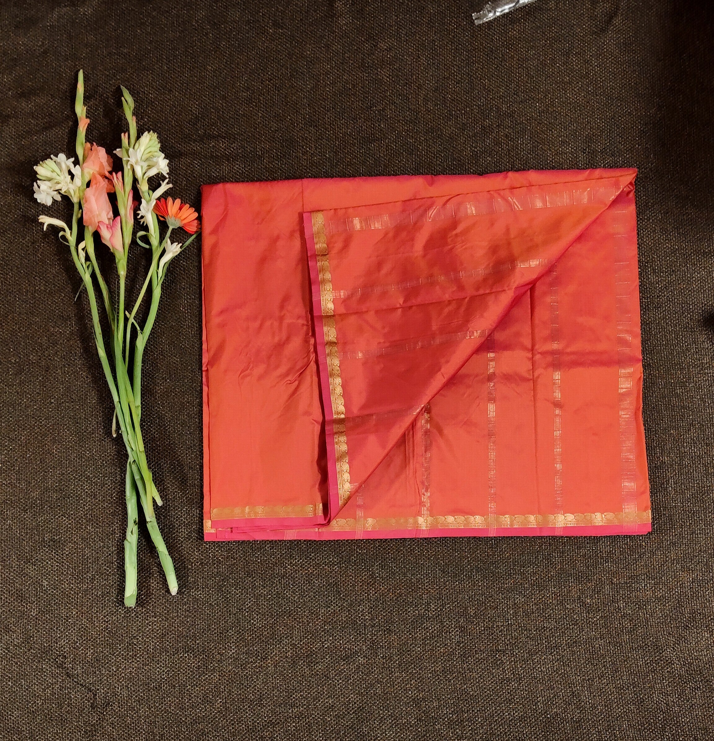 Semi Mysore Silk Saree 01