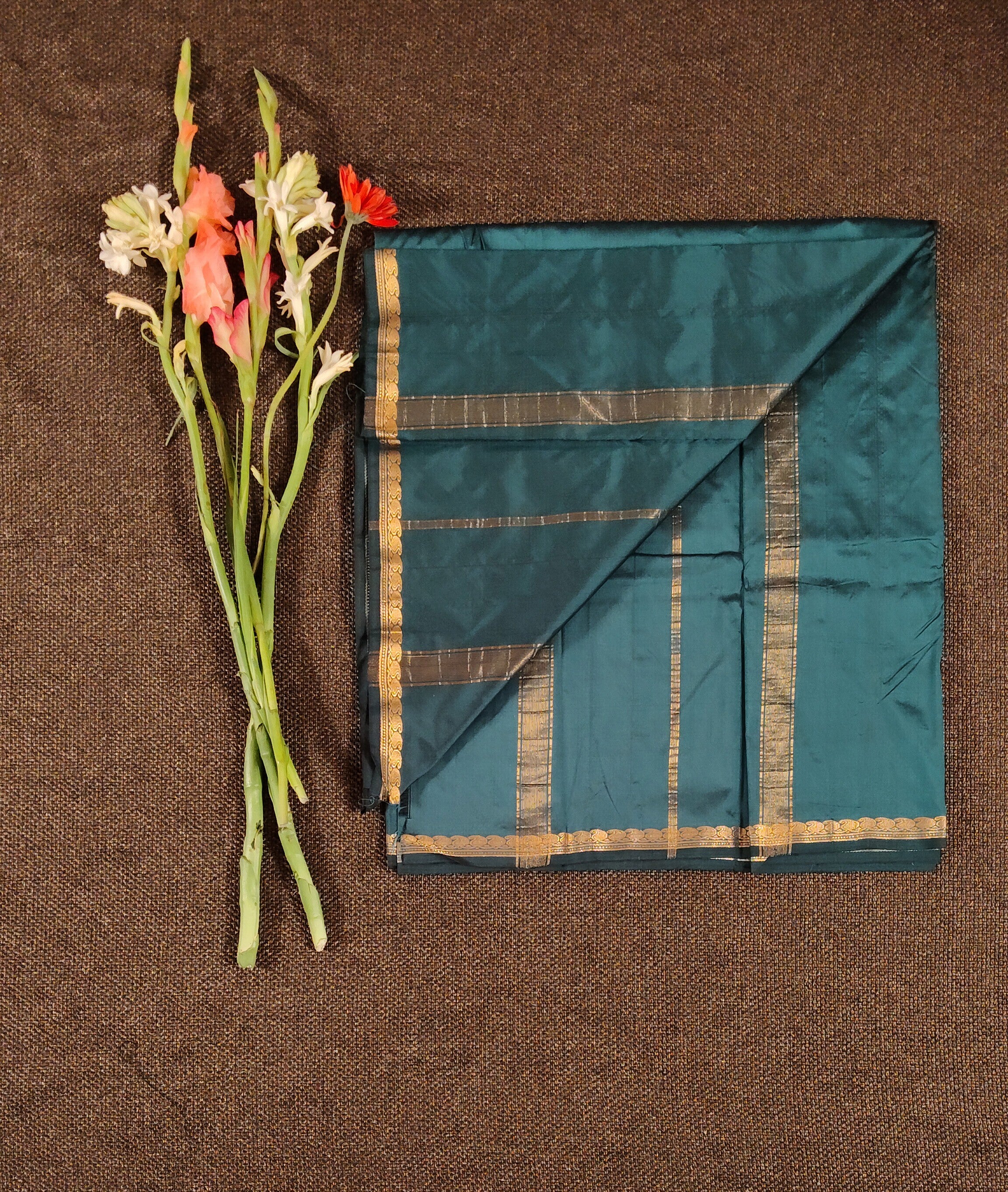 Semi Mysore Silk Saree 02