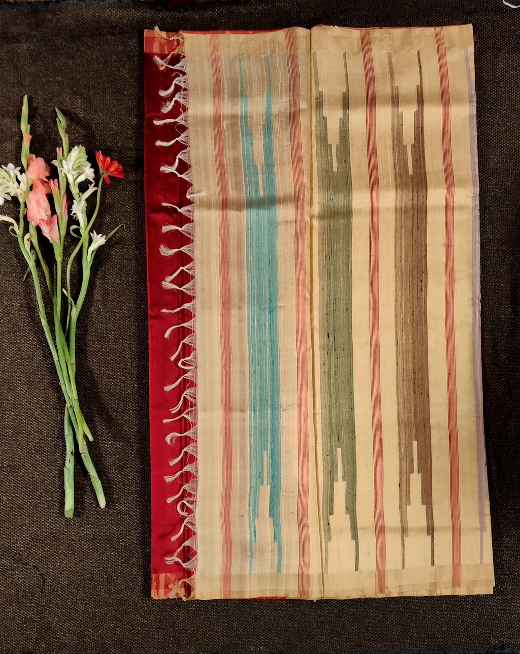 Kuppadam Cotton Silk Saree 02