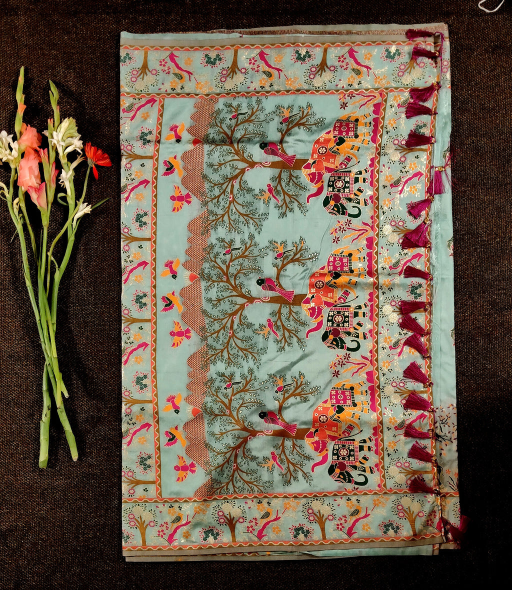 Kathan Silk Saree 01